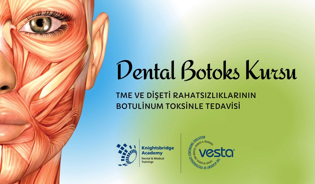 Dental Botoks Kursu: TME ve Dişeti Rahatsızlıklarının Botulinum Toksinle Tedavisi